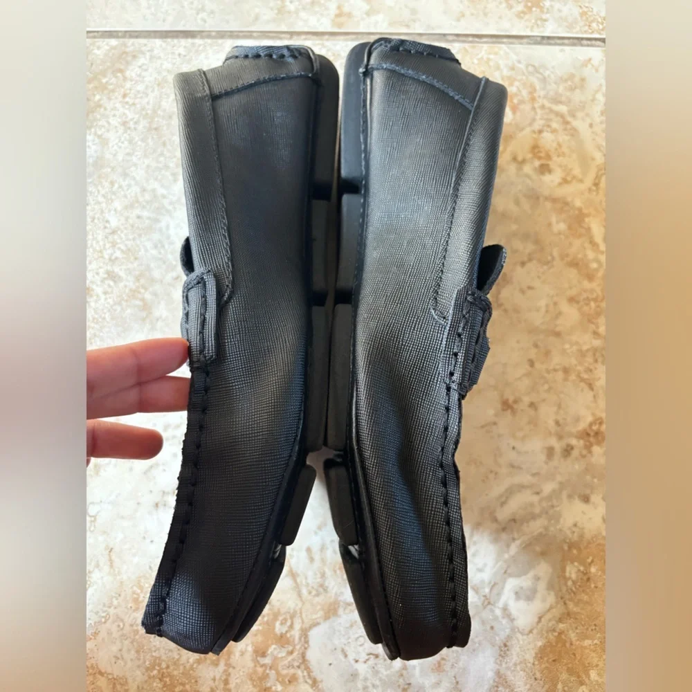 Calvin Klein Black Slip-On Bit Loafers